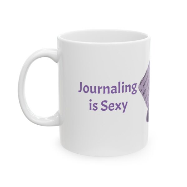 Journaling is Sexy Coffee Mug - Image 3