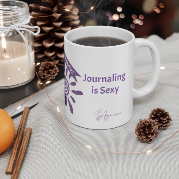 Journaling is Sexy Coffee Mug - Image 5