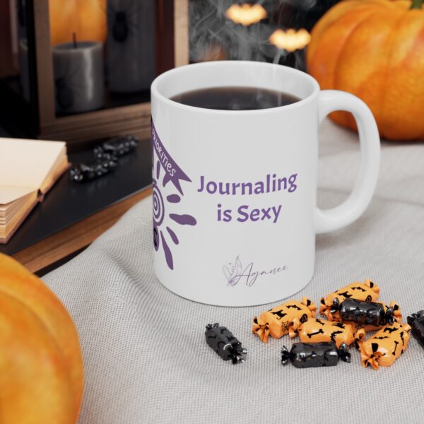 Journaling is Sexy Coffee Mug - Image 7