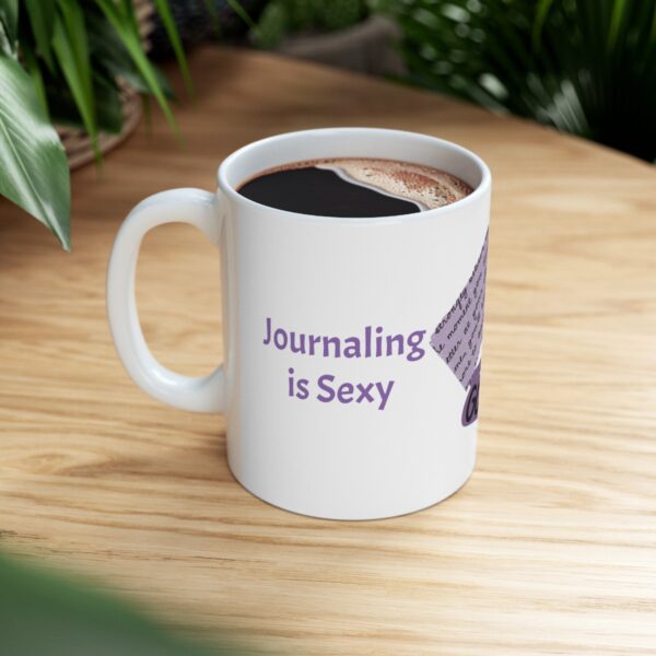 Journaling is Sexy Coffee Mug - Image 9