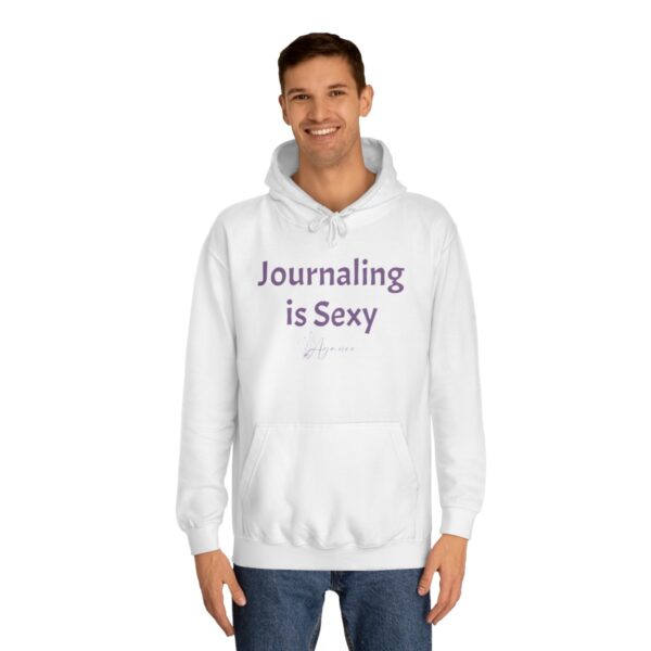 "Journaling is Sexy" Cozy Hoodie - Image 7