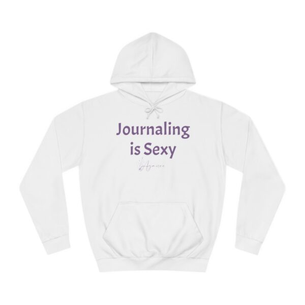 "Journaling is Sexy" Cozy Hoodie - Image 5