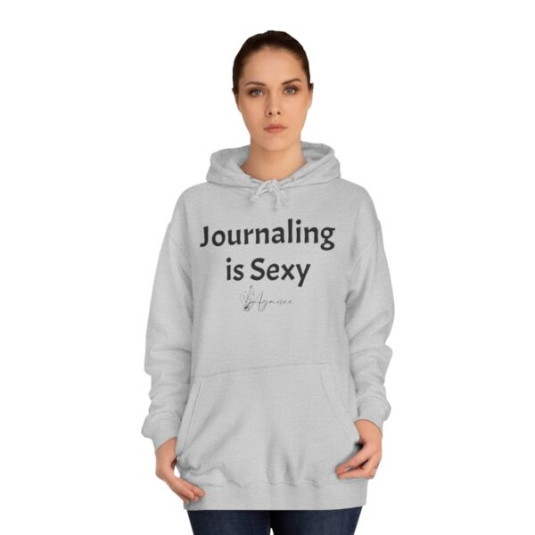 "Journaling is Sexy" Cozy Hoodie - Image 12