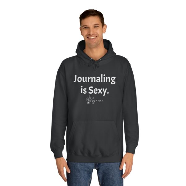 "Journaling is Sexy" Cozy Hoodie - Image 15