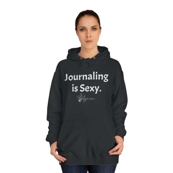 "Journaling is Sexy" Cozy Hoodie - Image 16