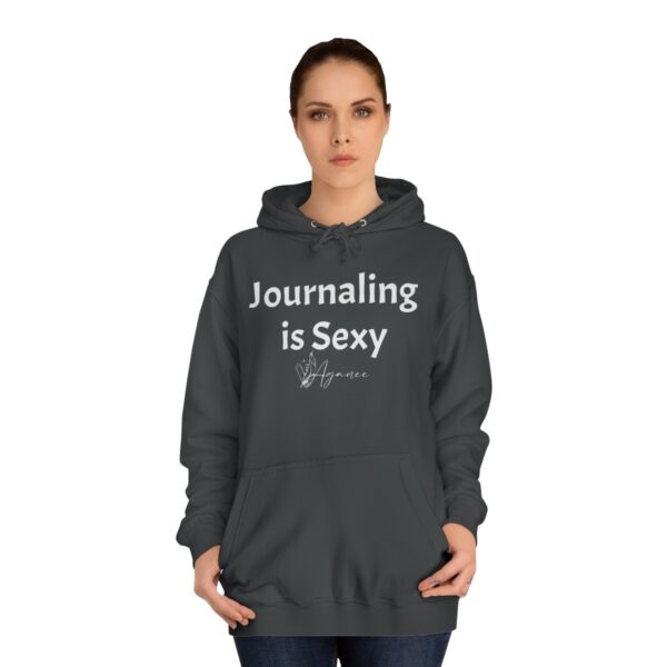 "Journaling is Sexy" Cozy Hoodie - Image 20