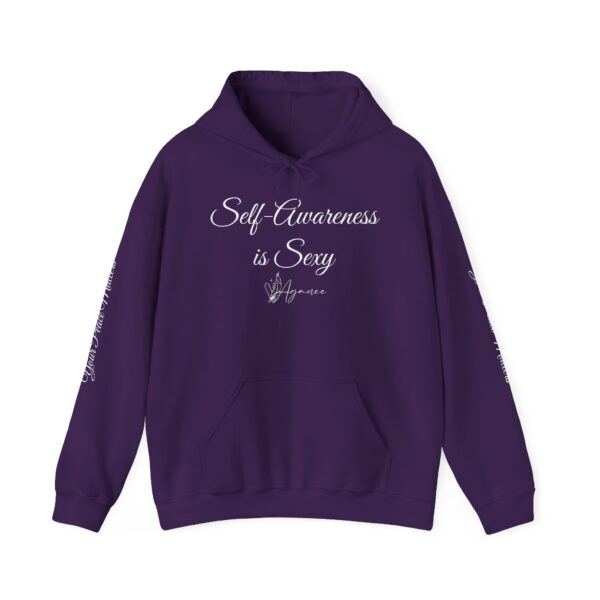 Self-Awareness is Sexy Unisex Hoodie - Image 3